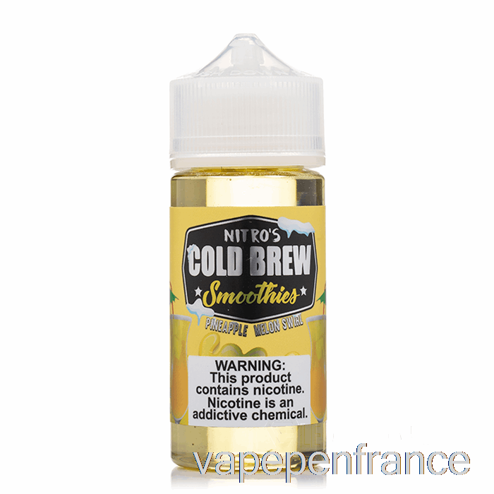 Melon Ananas - Infusion Froide Nitros - Stylo Vape 100 Ml 0 Mg